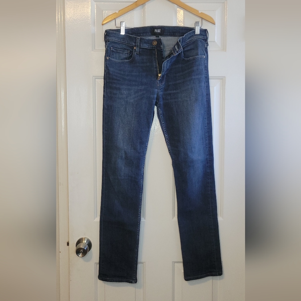 Paige Premium Denim Jeans - Classic Medium Wash Size 32